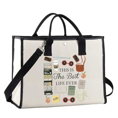 FUNYSO Pioneer Gift Pioneers JW Witnesses Best Life Einkaufstasche "This Is The Best Life Ever", wiederverwendbare Einkaufstasche, Best Life Ever Ltote UK, 0 von FUNYSO