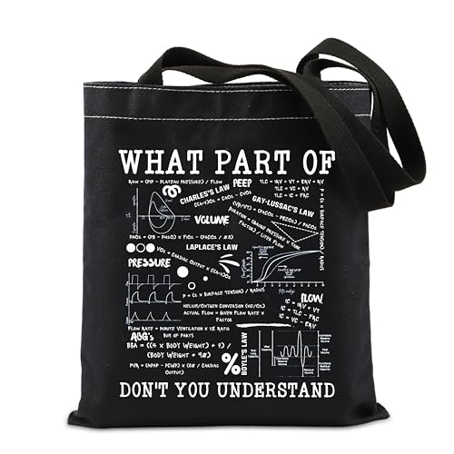 FUNYSO Tragetasche mit Aufschrift "What Part Of Don't You Understand", Atemtherapeuten, Geschenk für Ärzte, What Part Rt UK, 0 von FUNYSO