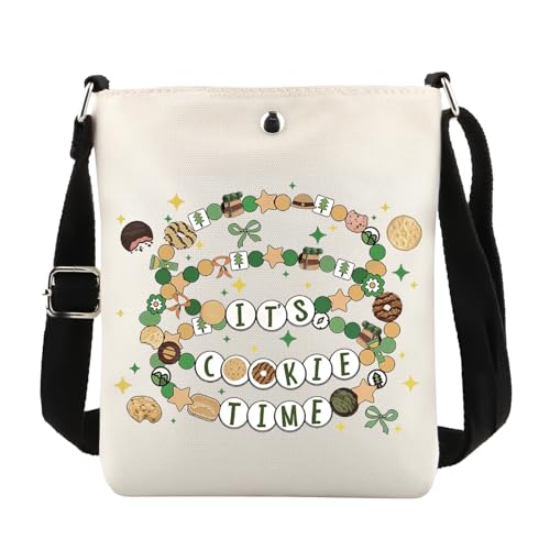 Girl Troop Leader Geschenk Camping Familie Geschenk It's Cookie Time Crossbody Bag, It's Cokie Time Cb UK, 0 von FUNYSO
