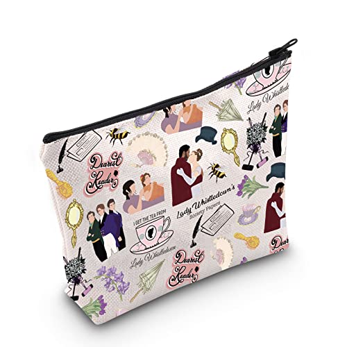 TV-Show-inspirierte Geschenk-Buch-Liebhaber, Reißverschluss-Tasche, Kosmetiktasche für Frauen, I Get the Tea UK, big, Harry's Girl Tasche UK von FUNYSO