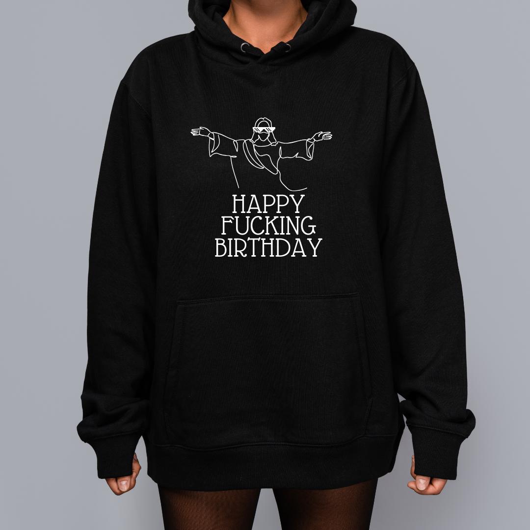 Jesus Birthday, Christmashoodie, Weihnachtpullover, Christmas, Hoodie, Hoodie Für Heiligabend, Weihnachtspulli, Jesus, Casual Wear von FUNtastiqueCreations