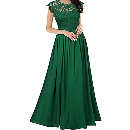 Abendkleider Elegant Für Hochzeit Kleider Festliches Partykleid Abendkleid Damen Lang Lochstickerei Kleid A-Linien Plissee Maxi Cocktailkleid Damen Hohe Taille Ballkleid Frauen Lange Luftig Abendkleider Elegant Für Hochzeit Kleider Festliches Partykleid Abendkleid Damen Lang Lochstickerei Kleid A-Linien Plissee Maxi Cocktailkleid Damen Hohe Taille Ballkleid Frauen Lange Luftig von FUPODD