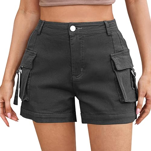 Damen Cargo Shorts Mit Taschen Sommer Baggy Kurze Hosen Freizeithose Arbeitshose Bermuda Shorts Outdoor Wandern Shorts Strandshorts Frauen Leichte Damen Cargo Shorts Mit Taschen Sommer Baggy Kurze Hosen Freizeithose Arbeitshose Bermuda Shorts Outdoor Wandern Shorts Strandshorts Frauen Leichte von FUPODD