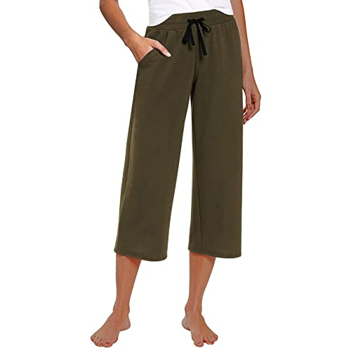 FUPODD Caprihose Damen Sommer Sommerhose Damen Leicht Jogginghose Damen Caprihose High Waist Hose Damen 7/8 mit Gummizug Chinohose Damen Sweatpant Pumphose Kurz 3/4 Freizeithose Damen mit Taschen FUPODD Caprihose Damen Sommer Sommerhose Damen Leicht Jogginghose Damen Caprihose High Waist Hose Damen 7/8 mit Gummizug Chinohose Damen Sweatpant Pumphose Kurz 3/4 Freizeithose Damen mit Taschen von FUPODD
