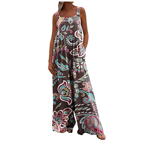 FUPODD Jumpsuit Damen Elegant Festlich Overalls & Jumpsuits Overall Sommer Outfits Latzhose Playsuit Romper Onesie Einteiler Hosenanzug Plissee Women's Hosenanzüge Schwangerschaft Ganzkörperanzug von FUPODD