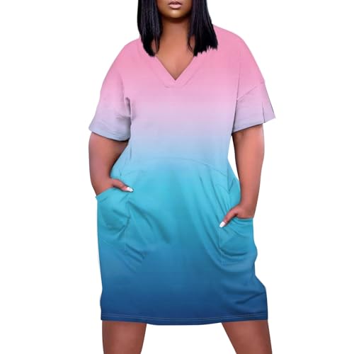 FUPODD Kleider Damen Sommer Sommerkleid Knielang Strandkleid Boho Kleid Elegante Sommerkleider Damen Leicht Und Luftig Musselin Strandkleider Blusenkleid Elegant Festliche Kleidung Umstandskleid FUPODD Kleider Damen Sommer Sommerkleid Knielang Strandkleid Boho Kleid Elegante Sommerkleider Damen Leicht Und Luftig Musselin Strandkleider Blusenkleid Elegant Festliche Kleidung Umstandskleid von FUPODD