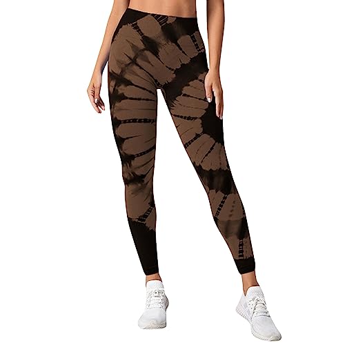 FUPODD Leggings Damen High Waist Yogahose Hoher Bund Sport Leggings Scrunch Leggings Damen Push Up Hose Damen Stretch Sportleggins Leggings Taschen Leggins Bauchweg Sporthose Blickdichte Shape von FUPODD