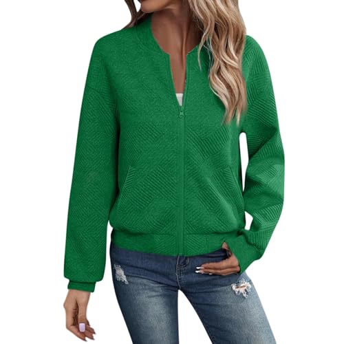 FUPODD Sportjacke Damen Oversize Winterjacke Damen Kurz Damen Jacken Laufjacke Damen Winter Arbeitsjacke Winter Winterjacken Für Damen Softshelljacke Damen Kurzmantel Damen Mantel Damen Winter von FUPODD