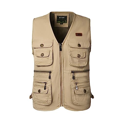 FUPODD Weste Damen Funktionale Arbeitsweste Weste Damen Tactical Weste Herren ärmellos Damen-Jacken Outdoor Sport Weste Atmungsaktiv Safari Weste Mit Vielen Taschen Für Jagd Angeln Camping FUPODD Weste Damen Funktionale Arbeitsweste Weste Damen Tactical Weste Herren ärmellos Damen-Jacken Outdoor Sport Weste Atmungsaktiv Safari Weste Mit Vielen Taschen Für Jagd Angeln Camping von FUPODD