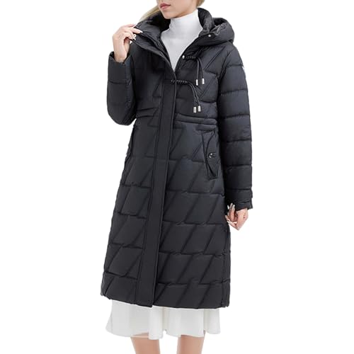 FUPODD Winterjacke Damen Warm Daunenmantel Damen Jacke Winter Damen Winterjacke Pufferjacken Warmer Oberbekleidung Dicke Puffermantel Damen-Jacken Gesteppte Jacke Damen Winter Mantel Damen Winter von FUPODD