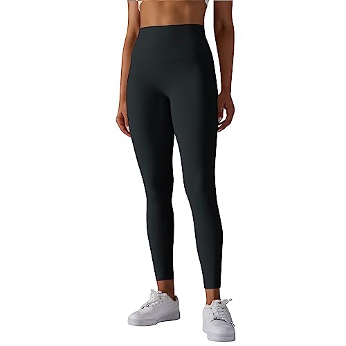 FUPODD Yogahose Damen Lang Push Up Leggings Damen Po Thermo Leggings mit Bauchkontrolle Sport Leggings Scrunch Leggings Fitnesshose Gym Sporthose Fahrradhose Hose Damen Stretch High Waist von FUPODD