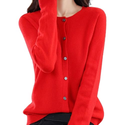 Kaschmir Pullover Damen Winter Strickjacke Knöpfen Wollpullover Merinowolle Strickpullover Langarm Elegant Pulli Frauen Fleecepullover Baumwollpullover Kuschelige Cardigan Casual Strickjacken Kaschmir Pullover Damen Winter Strickjacke Knöpfen Wollpullover Merinowolle Strickpullover Langarm Elegant Pulli Frauen Fleecepullover Baumwollpullover Kuschelige Cardigan Casual Strickjacken von FUPODD