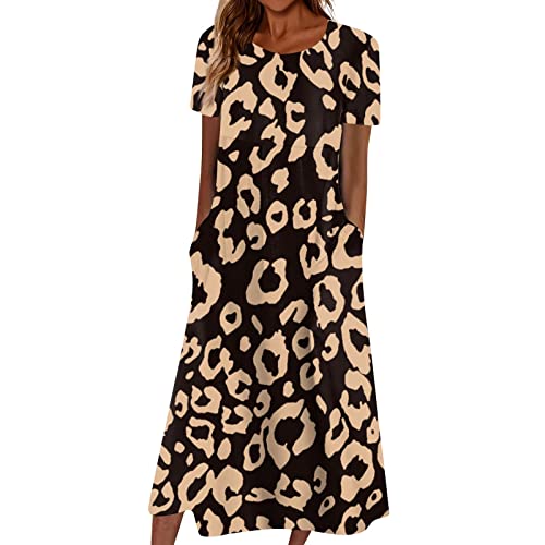 Kleid Damen Sommer Italienische Kleider Elegant Umstandskleid Luftige Sommerkleider A Linie Shirtkleid Sommerkleidung Infinity Sommerkleid Lang Multiway Maxikleid Elegant Schicke Salbeigrün von FUPODD