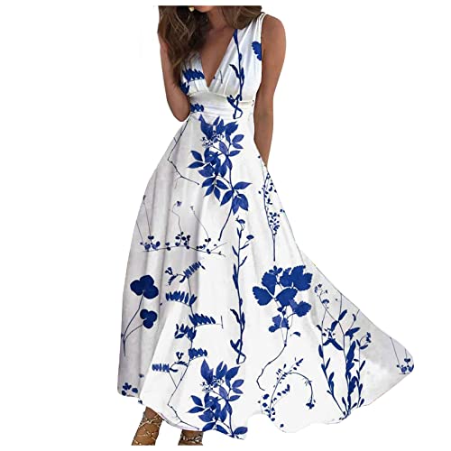 Maxikleid Damen Elegant Italienische Kleider Elegantes Freizeitkleid Schicke Sommerkleider Infinity Kleid Bohemian Sommerkleider Große Größen Schöne Maxikleider Party Freizeitkleider Multiway von FUPODD