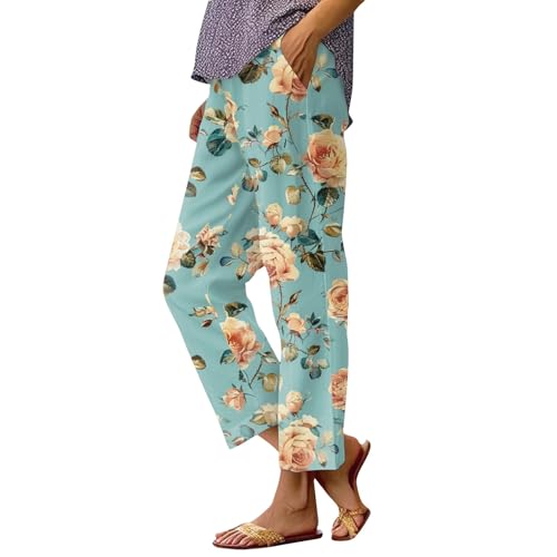 Plissee Hose Damen Lockere Hosen Damen Freizeithose Damen Sommerhosen Damen Leicht Und Luftig Stoffhose Damen Mit Gummibund Musselin Hose Damen Mit Taschen Strandhose Damen Schlupfhose Damen Blumen Plissee Hose Damen Lockere Hosen Damen Freizeithose Damen Sommerhosen Damen Leicht Und Luftig Stoffhose Damen Mit Gummibund Musselin Hose Damen Mit Taschen Strandhose Damen Schlupfhose Damen Blumen von FUPODD