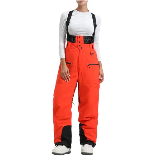 Snowboardhose Damen Cargo Skihose Damen Mit Trägern Skihose Damen Träger Skihose Damen Thermo Skihose Damen Kurzgröße Snowboardhose Damen Weit Kurzgröße Snowboardhose Damen Mit Latz Lang von FUPODD