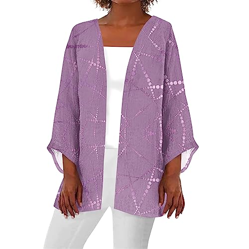 Strickjacken Für Damen Mittellang Elegant Frauen Strickjacke Leicht Dünn Vintage Cardigan Damen Winter Langarm Strickmantel Damen Mit Schalkragen Italienische Mode Strickjacke Damen Casual Boho von FUPODD