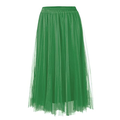Tüllrock Karneval Tüllrock Gelb Pailletten Rock Tüllrock Grün Damen Petticoat Unterrock Gelber Rock Weißer Rock Blauer Tüllrock Damen Brauner Tüllrock Damen Faltenrock Damen Reifrock Damen von FUPODD