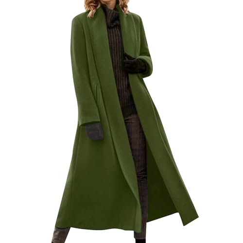 Wintermantel Damen Lang Mantel Damen Winter Wollmantel Umlegekragen Strickjacken Damen Winterjacke Damen Warm Cardigan Elegant Strickmantel Windbreaker Trenchcoat Frauen Business Blazermantel Wintermantel Damen Lang Mantel Damen Winter Wollmantel Umlegekragen Strickjacken Damen Winterjacke Damen Warm Cardigan Elegant Strickmantel Windbreaker Trenchcoat Frauen Business Blazermantel von FUPODD