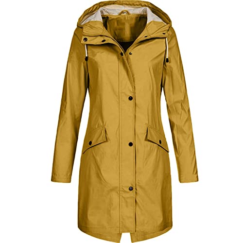 übergangsjacken Damen Sommerjacke Damen Leicht Fahrradbekleidung Damen Regenponcho Fahrrad Regenponcho Festival Regenparka Damen Frühlingsjacke Damen Radbekleidung Damen Fahrrad Regenbekleidung von FUPODD