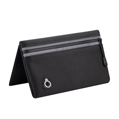 Magnetische Laufgürteltasche für Damen und Herren, Gürteltasche mit Verschlusstasche für Radfahren, Wandern, Reisen, Schwarz M, 6.7 x 3.9 inches, Schwarz, Größe M Magnetische Laufgürteltasche für Damen und Herren, Gürteltasche mit Verschlusstasche für Radfahren, Wandern, Reisen, Schwarz M, 6.7 x 3.9 inches, Schwarz, Größe M von FURBBION
