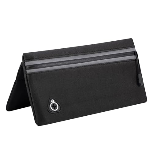 Magnetische Laufgürteltasche, magnetische Lauftasche, für Damen und Herren, Läufer, Magnetverschluss, Hüfttasche zum Laufen, Radfahren, Wandern, Reisen, schwarz L, 7.9 x 3.9 inches, Schwarz, Größe L Magnetische Laufgürteltasche, magnetische Lauftasche, für Damen und Herren, Läufer, Magnetverschluss, Hüfttasche zum Laufen, Radfahren, Wandern, Reisen, schwarz L, 7.9 x 3.9 inches, Schwarz, Größe L von FURBBION
