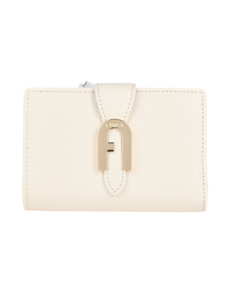 FURLA Brieftasche Damen Cremeweiß von FURLA