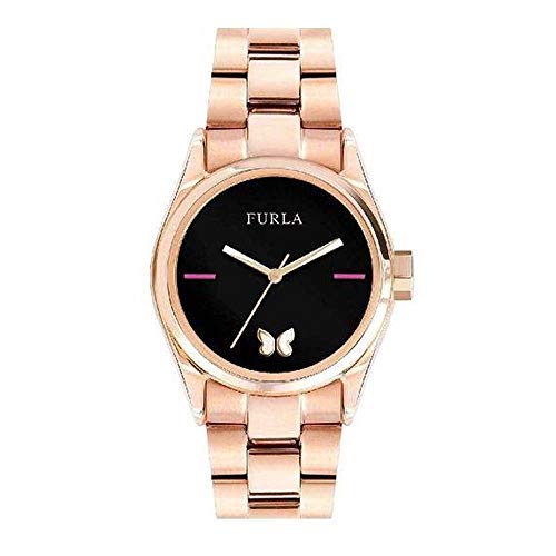 FURLA Damen Analog Quarz Uhr mit Edelstahl Armband R4253101537 von Furla