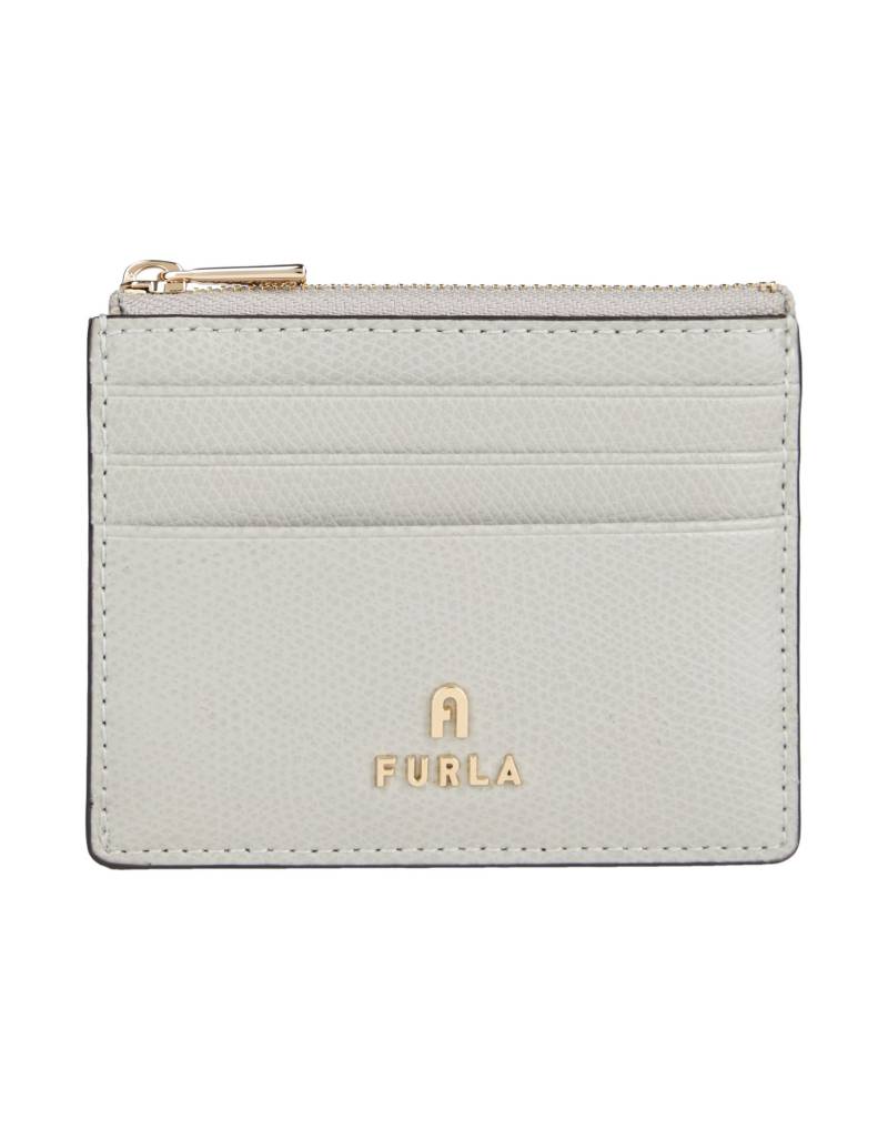 FURLA Kartenetui Damen Hellgrau von FURLA