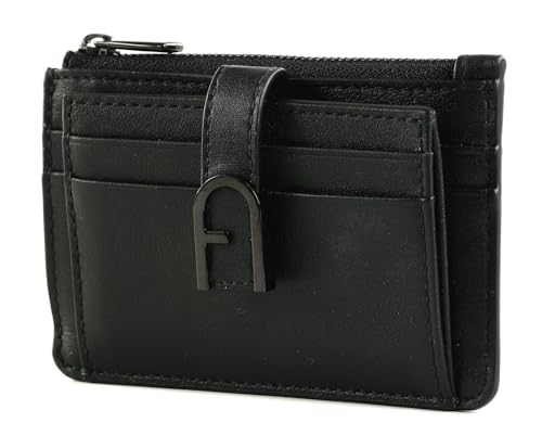 Furla Kreditkartenetui Flow Schwarz (WP00403-BX2045-O6000-1-007), Schwarz , S, Zeitgenössisch von Furla