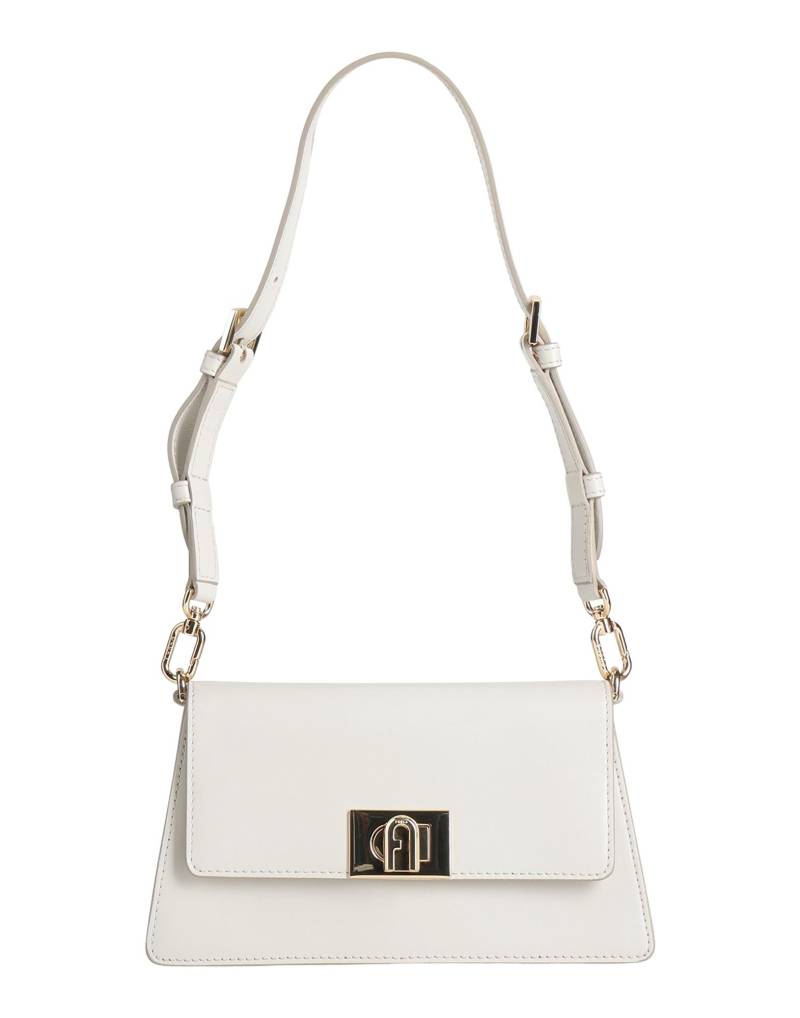 FURLA Schultertasche Damen Hellgrau von FURLA