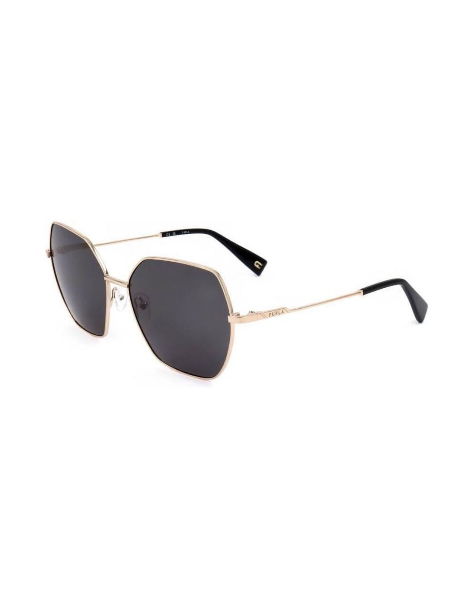 FURLA Sonnenbrille Damen Gold von FURLA