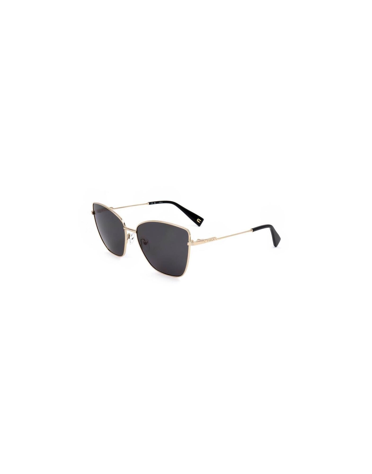 FURLA Sonnenbrille Damen Gold von FURLA