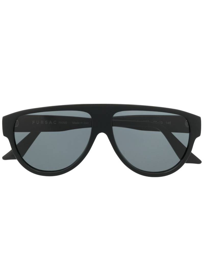 FURSAC Pilotenbrille aus Acetat - Schwarz von FURSAC
