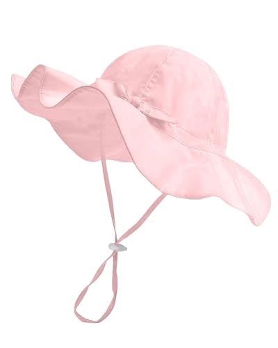 FURTALK Baby Mädchen Baumwolle Bucket Sommerhut UPF 50+ Sonnenhut Kleinkind Kinder Eimer Hut von FURTALK