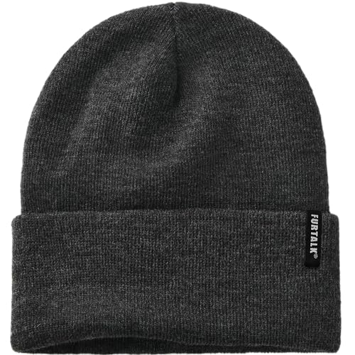 FURTALK Damen Cuffed Beanie Mütze Unisex weiche warme Strickmütze von FURTALK