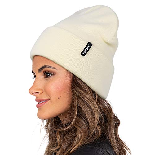 FURTALK Damen Cuffed Beanie Mütze Unisex weiche warme Strickmütze von FURTALK