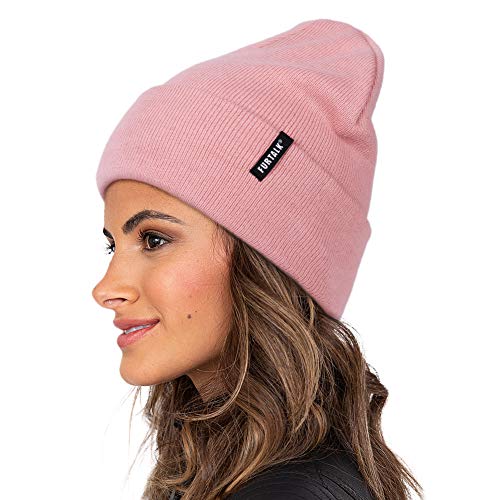 FURTALK Damen Cuffed Beanie Mütze Unisex weiche warme Strickmütze von FURTALK