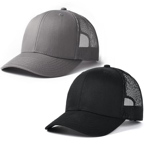 FURTALK Unisex Trucker Cap Basecap Herren und Damen aus Netzstoff Cap Verstellbare Baseball Cap von FURTALK