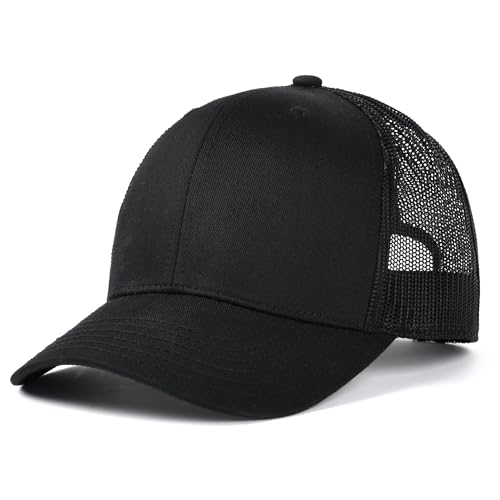 FURTALK Unisex Trucker Cap Basecap Herren und Damen aus Netzstoff Cap Verstellbare Baseball Cap von FURTALK