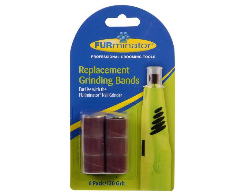 FURminator Nagelzange Ersatz-Schleifbänder für Krallenschleifer 6er Pack FURminator Nagelzange Ersatz-Schleifbänder für Krallenschleifer 6er Pack von FURminator