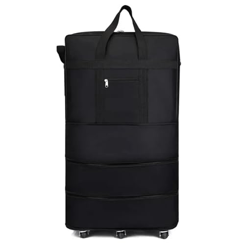 Rollender Seesack Mit RäDern Große Kapazität, erweiterbare Roll-Reisetasche mit Rad, faltbare Gepäcktasche, aufgegebenes Fluggepäck, Oxford-Reisetasche for Damen und Herren FüR Reise Camping(Small) Rollender Seesack Mit RäDern Große Kapazität, erweiterbare Roll-Reisetasche mit Rad, faltbare Gepäcktasche, aufgegebenes Fluggepäck, Oxford-Reisetasche for Damen und Herren FüR Reise Camping(Small) von FUSHENGLI