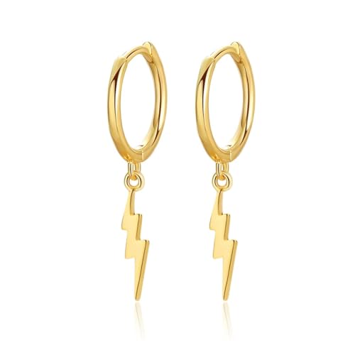 Ohrringe Damen Ohrstecker Frauen Geschenk Mode Minimalistische Liebe Herz Anhänger Ohrringe Für Frauen Hochzeit Party Da491-C-Gold von FUSHENGTER