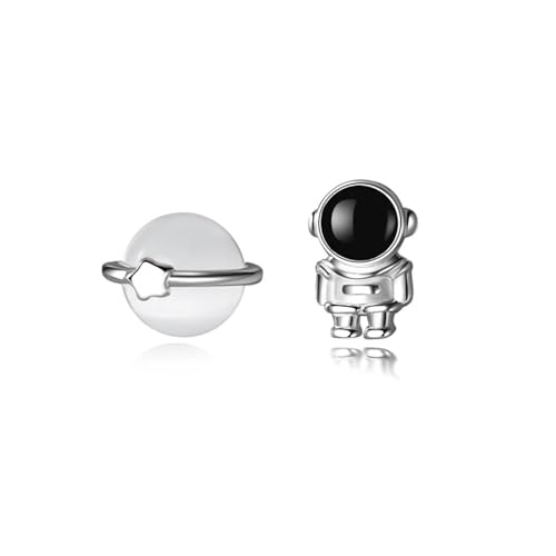 Ohrringe Damen Ohrstecker Frauen Geschenk Opal-Astronauten-Ohrstecker, Stern-Asymmetrie, Als Geschenk Für Frauen, Mädchen, Damen von FUSHENGTER