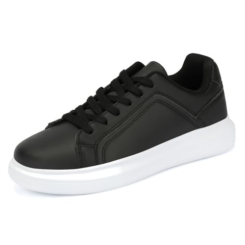 FUSHITON Damen Turnschuhe Flach Mode Low Top Freizeitschuhe Laufschuhe Leicht Outdoor Sportschuhe Freizeit Skate Schuhe von FUSHITON