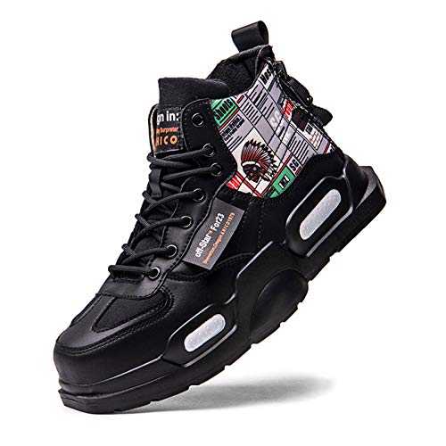 FUSHITON Herren Laufschuhe Fashion High Top Sneakers Freestyle Hi-Top Low-Top Casual Sportschuhe Wanderschuhe von FUSHITON