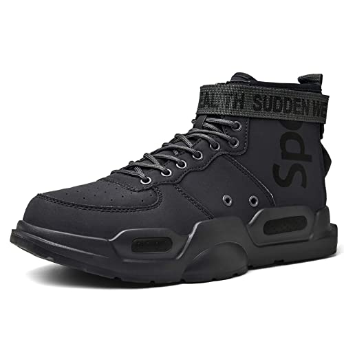 FUSHITON Herren Laufschuhe Mode High Top Sneakers Freestyle Hi-Top Lässig Sportschuhe Wanderschuhe Hoch Turnschuhe Freizeitschuhe Fitness Hohe Schuhe FUSHITON Herren Laufschuhe Mode High Top Sneakers Freestyle Hi-Top Lässig Sportschuhe Wanderschuhe Hoch Turnschuhe Freizeitschuhe Fitness Hohe Schuhe von FUSHITON