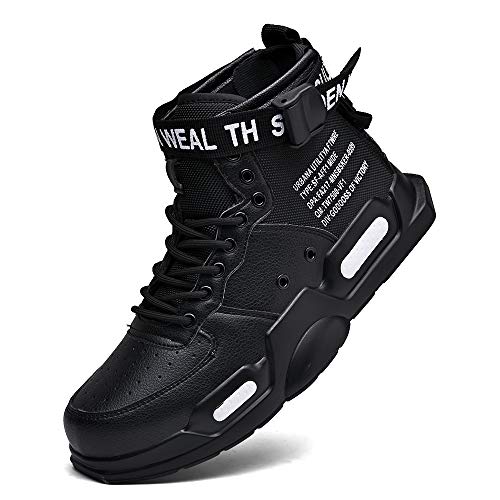 FUSHITON Herren Laufschuhe Mode High Top Sneakers Freestyle Hi-Top Lässig Sportschuhe Wanderschuhe Hoch Turnschuhe Freizeitschuhe Fitness Hohe Schuhe FUSHITON Herren Laufschuhe Mode High Top Sneakers Freestyle Hi-Top Lässig Sportschuhe Wanderschuhe Hoch Turnschuhe Freizeitschuhe Fitness Hohe Schuhe von FUSHITON