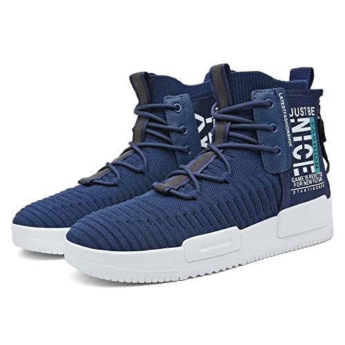 FUSHITON Herren Sportschuhe High Top Turnschuhe Mode Freizeitschuhe Draußen Laufschuhe Sneakers Leicht Bequem rutschfest Fitnessschuhe Outdoor Straßen Traillauf Schuhe FUSHITON Herren Sportschuhe High Top Turnschuhe Mode Freizeitschuhe Draußen Laufschuhe Sneakers Leicht Bequem rutschfest Fitnessschuhe Outdoor Straßen Traillauf Schuhe von FUSHITON
