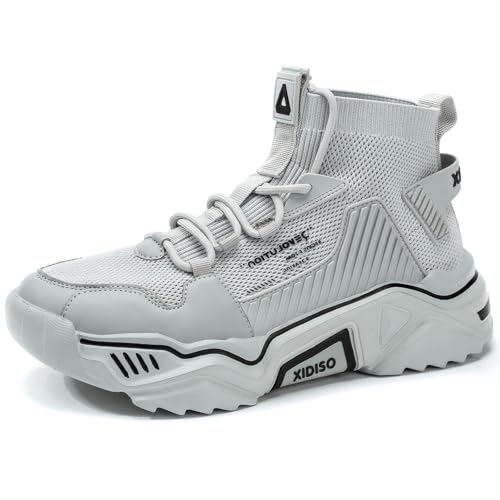 FUSHITON Herren Sportschuhe Sneakers Gym Leichte Hohe Schuhe Outdoor Fitnessschuhe Freizeitschuhe Sneakers Joggingschuhe Laufschuhe von FUSHITON